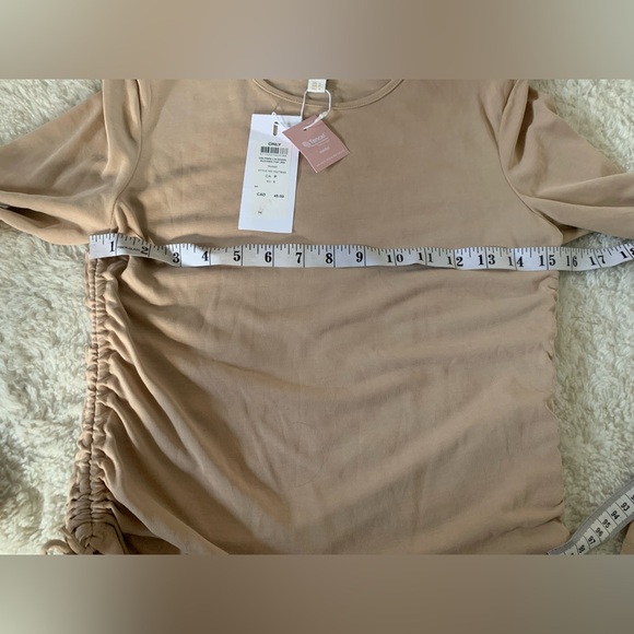 ONLY Modal Ruching Long Sleeve - Picture 3 of 6